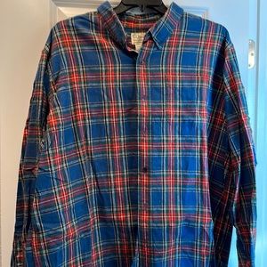 LL Bean flannel shirt